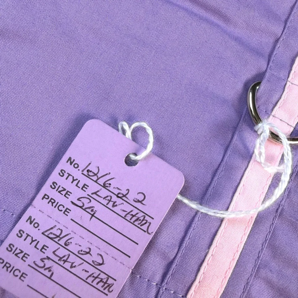 Boutique Butterfly Dog Dress Sm Purple Pink Harness D-Ring Pet Apparel NWT‎